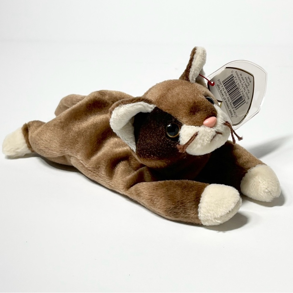 ty beanie babies Pounce 1997 Brown